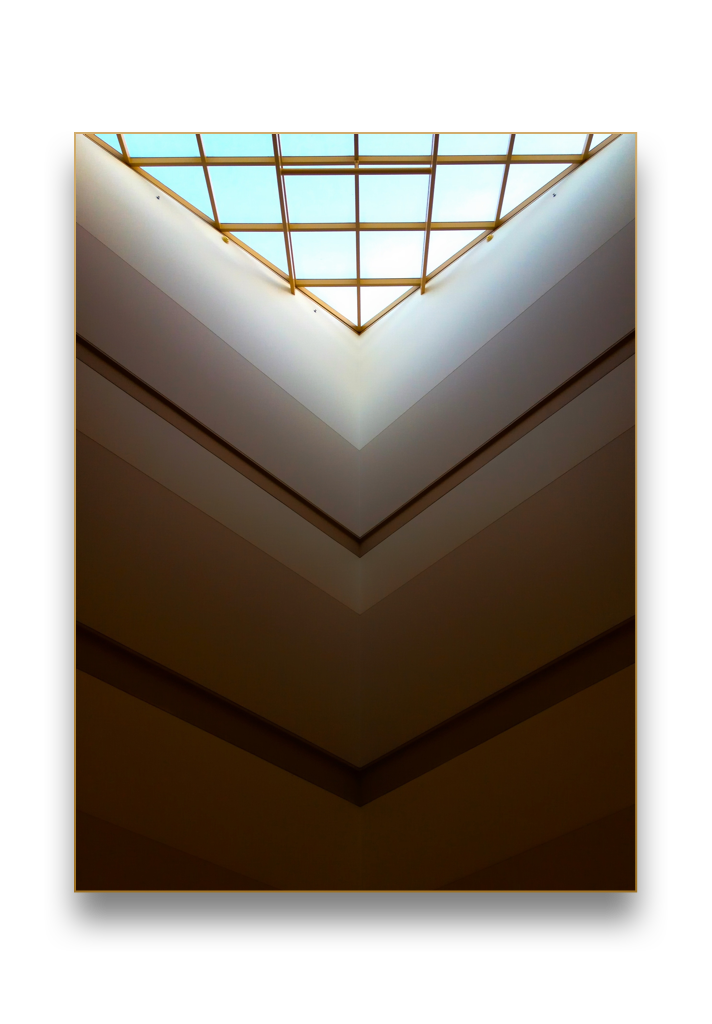 one of my photographs, which is of a building's skylight